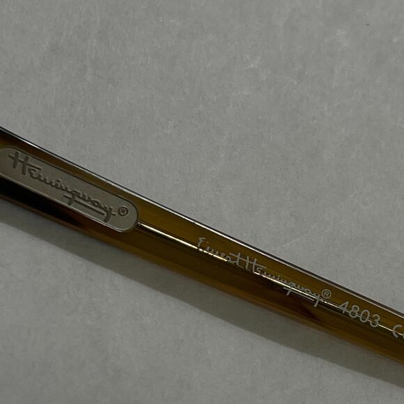 Ernest Hemingway Eyeglasses Sunglasses Frames Only Brown 55-17-145 4803 Birch - Picture 4 of 6